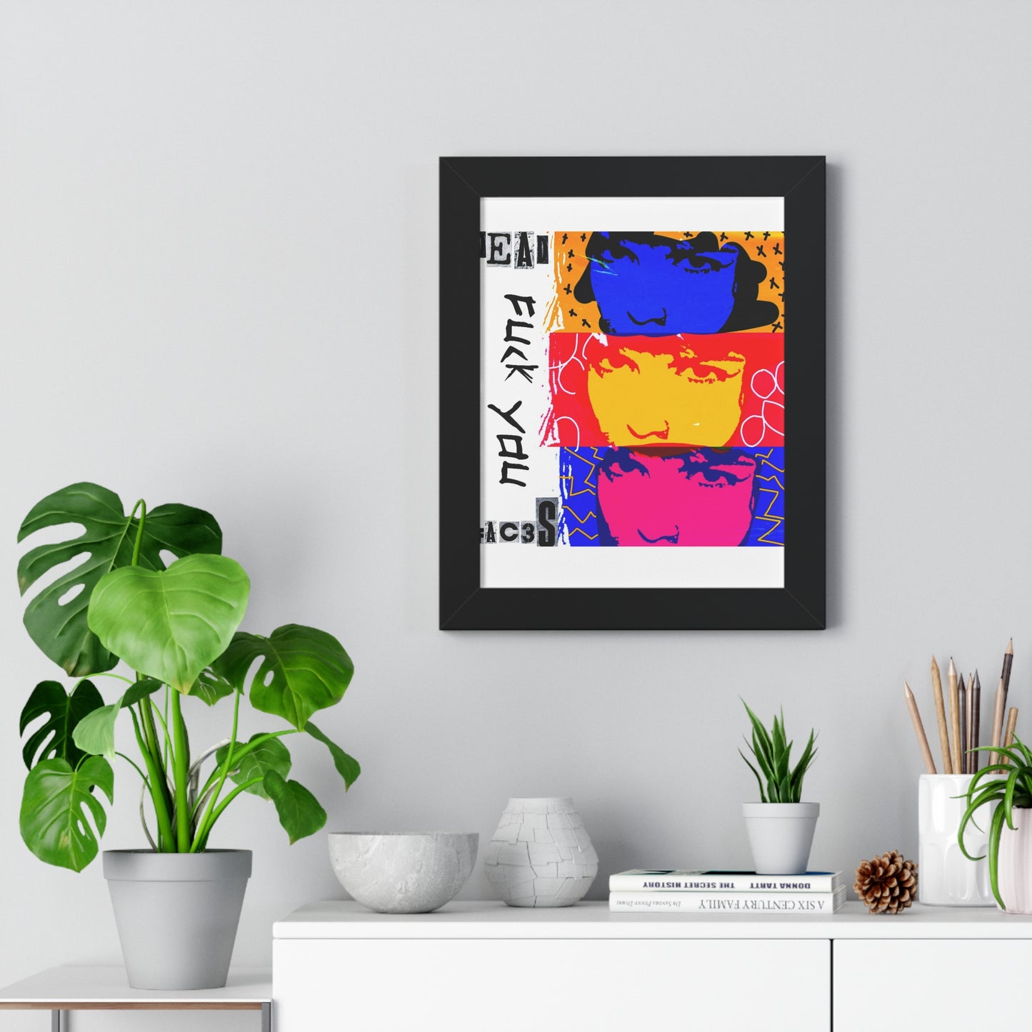 DEAD FACES Poster by KiiD iNDiGO