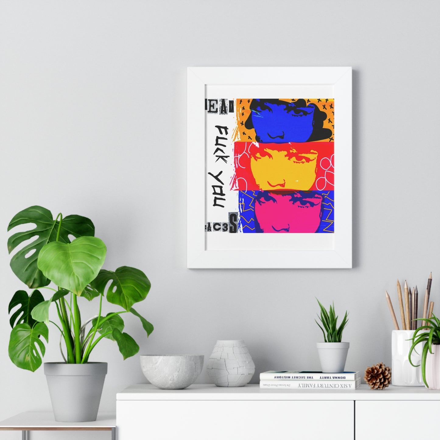 DEAD FACES Poster by KiiD iNDiGO