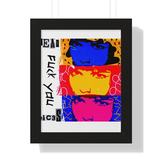 DEAD FACES Poster by KiiD iNDiGO